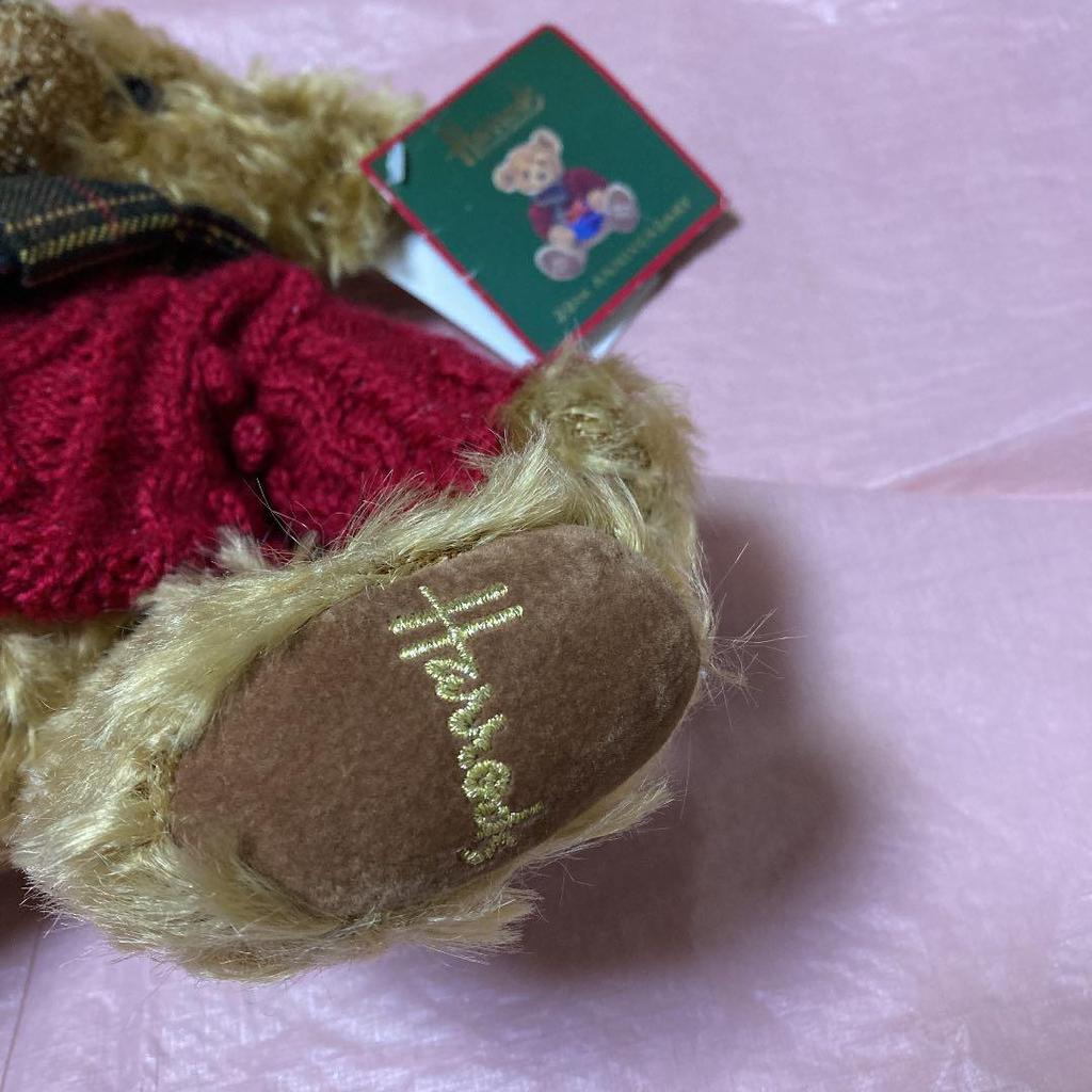 [USED] SALE! Harrods 20th Anniversary Teddy Bear