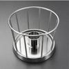 Tortoise Feeder with Guard Sturdy Stainless Steel Reptile Food Bowl Heavy Duty