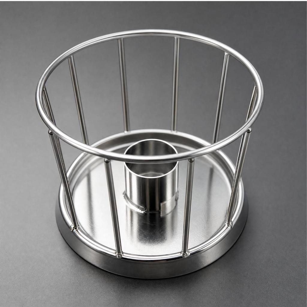 Tortoise Feeder with Guard Sturdy Stainless Steel Reptile Food Bowl Heavy Duty
