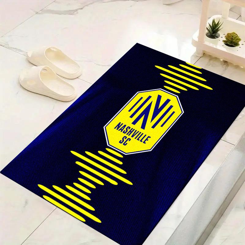 Nashville SC Carpet Rug for Living Room Bedroom Home Sofa Decoration, Kids play Non-slip Floor Mat