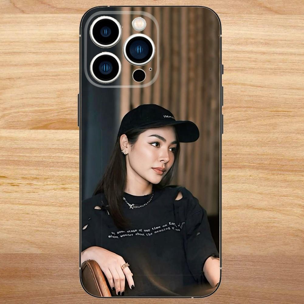 

Faye Peraya Malisorn Phone Case For iPhone15,14,13,12,11,Pro,Max,Plus,Mini,X,XS,XR,8,7,6,S,Plus,SE Soft Black Case iPhone12mini