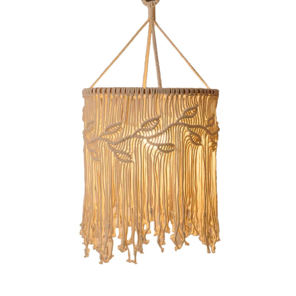 

Тканый абажур шикарный богемный подвесной светильник для спальни, гостиной, аксессуары для освещения, декор для домашней вечеринки