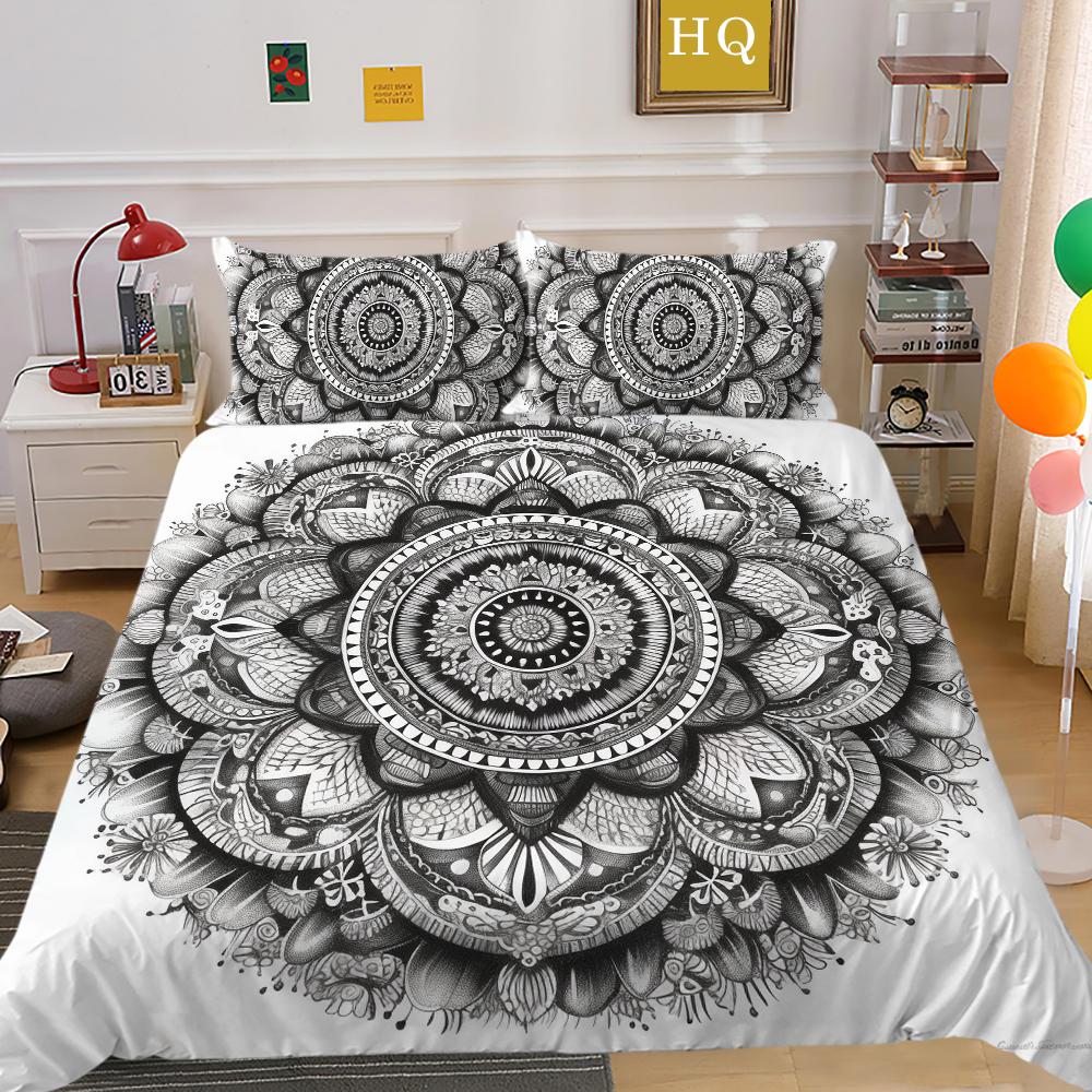 3D Printing Duvet Covers Cool Pillowcase Full King Size Home Bedding Sets Superior Microfiber Bedroom Decor