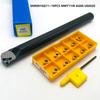 SNR0012M11 SNR0008K11 SNR0010K11 SNR0013N11 SNR0016Q11 Internal Thread Turning Tool holder.10PCS MMT11IR AG60 Carbide Insert SNR