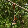 2pcs Outdoor Camping Tent Light Hook Pig Tail Type S-shaped Bidirectional Stainless Steel Light Holder Hook Clothes Hanging Bag