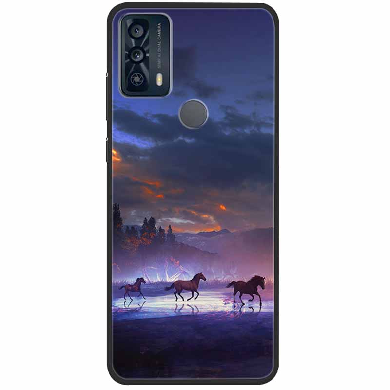 Funda For TCL 20B Case 6159K Silicone Soft Fashion TPU Phone Cover for TCL 20B Case for TCL 20B 20 B Bumper Protective TPU Shell