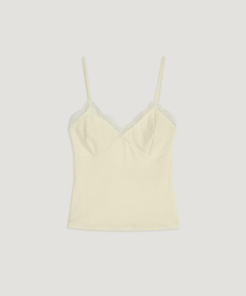 HEEARI Hayes Lace Sleeveless Top_Yellow