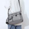 Men's Large Capacity Crossbody Bag Waterproof Shoulder Bag Business Travel Bag