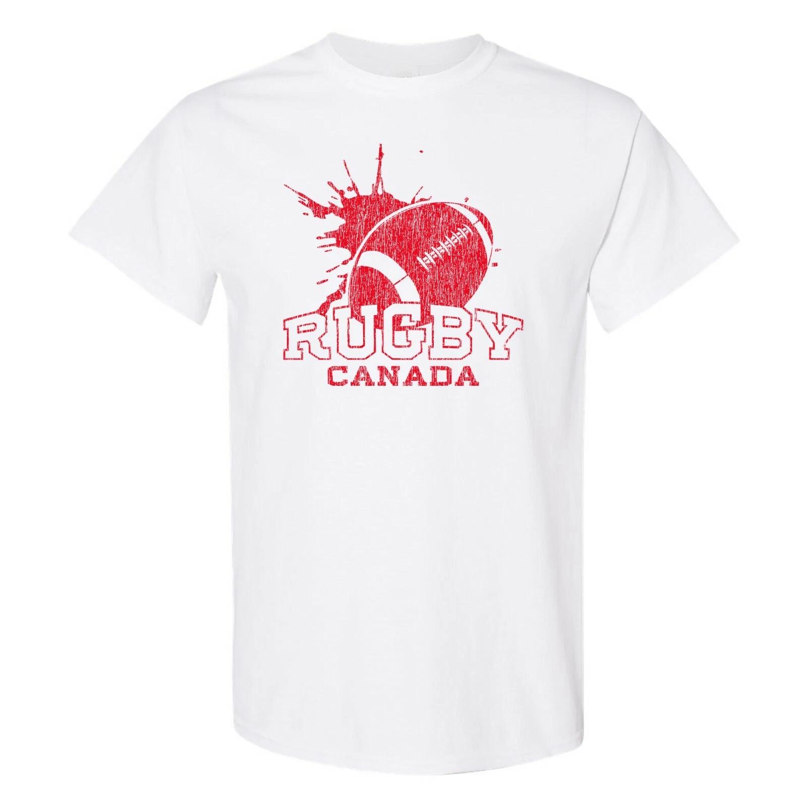 Canada Rugby - Summer Games Football Competition T Shirt - White 3XL