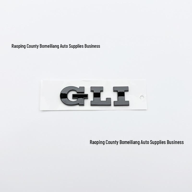 Volkswagen Sagitar 08-22 Black 280TSI Rear Badge and Letter Sticker Set