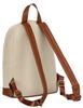 PTN CAN-05-5808 Nat-Brown Canvas Backpack