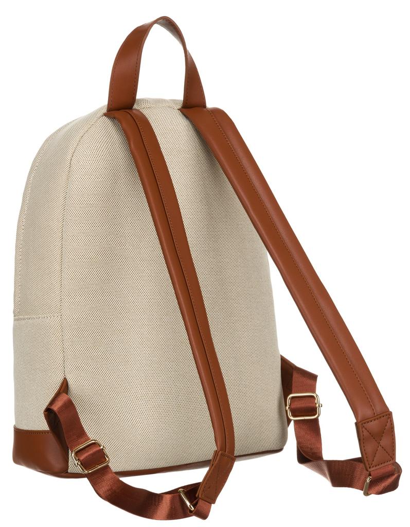PTN CAN-05-5808 Nat-Brown Canvas Backpack
