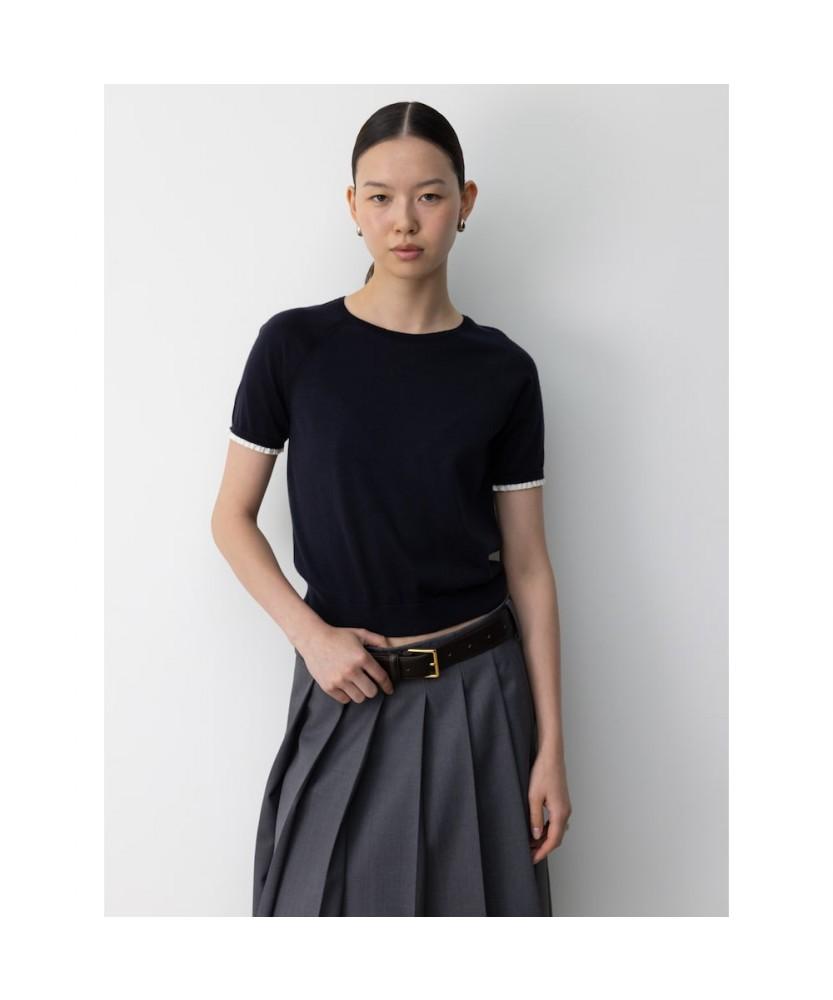Diaepeocheo Paola Knit Top Navy (Ta5751A06R)