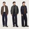 Gxg.jeans Men's Contrast Stitching Loose Fit Straight Leg Jeans