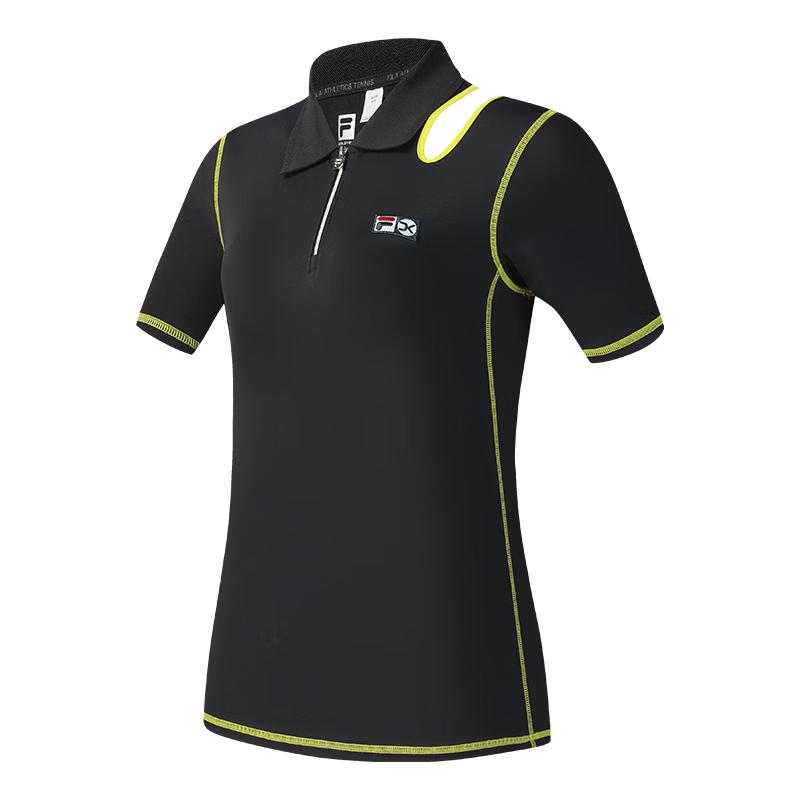 FILA Women s Short Sleeve Cooling Polo Shirt L