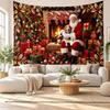 Christmas Printed Tapestry Wall Hanging For Bedroom Living Room Wall Decor Holiday Gift