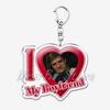 Hunger Games Popular I Love My Boyfriend Josh Hutcherson Key Chain Keychains Movie Ring for Bag Pendant Keyring Jewelry Gifts