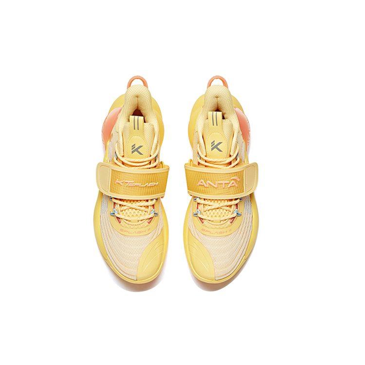 Anta Water Flower 3 Fabric Cushioning Slip Resistant Abrasion Resistant Breathable Low top Basketball Shoes Men's 112121604S-5