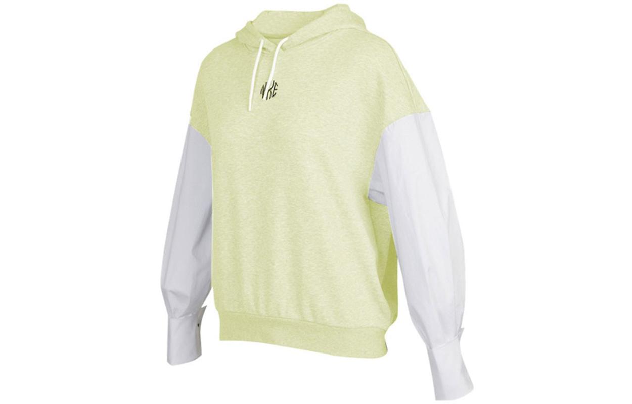 Nike Sweatshirt Women s Ice Green Yellow DD5053-303 M