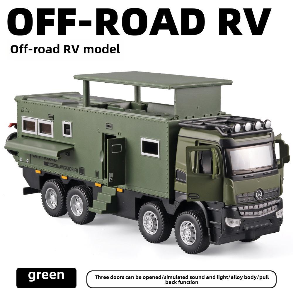 

1/32 Nomadicison Инерционная модель дома на колесах со звуком и светом для детей