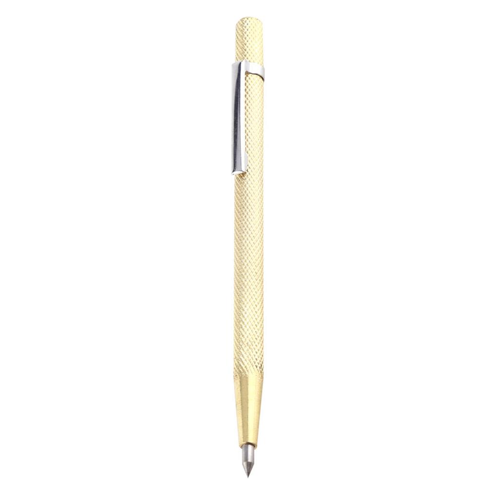Tragbares Anreißwerkzeug Gravurstift Werkzeug Glas Keramik Gravierer Anreißwerkzeug (Gold)