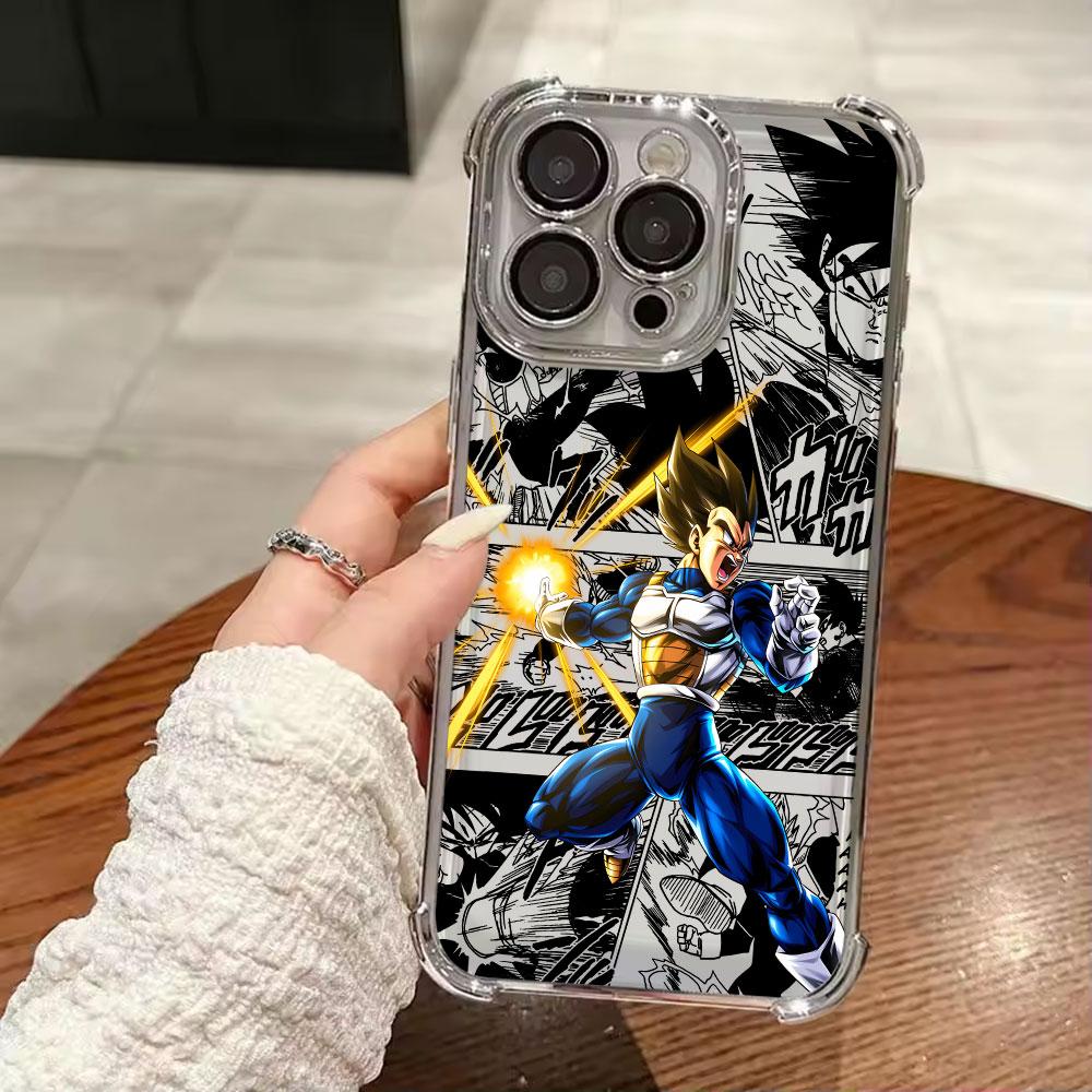 Japanese Anime D-Dragon Balls Funda For iPhone 17 Pro 16 15 14 13 12 11 Pro Max Case 17 Plus 17E 16E 17Air Silicone Phone Cover