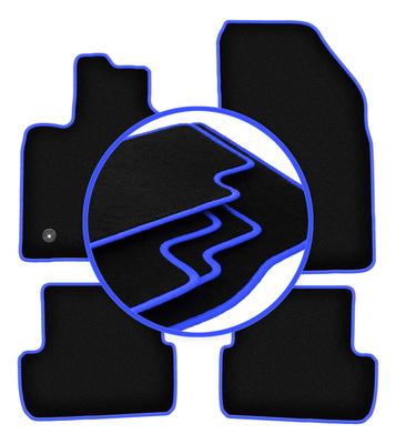CARLUX-BLUE Car Mats For: Dacia Logan III Sedan, Station Wagon (2021-)
