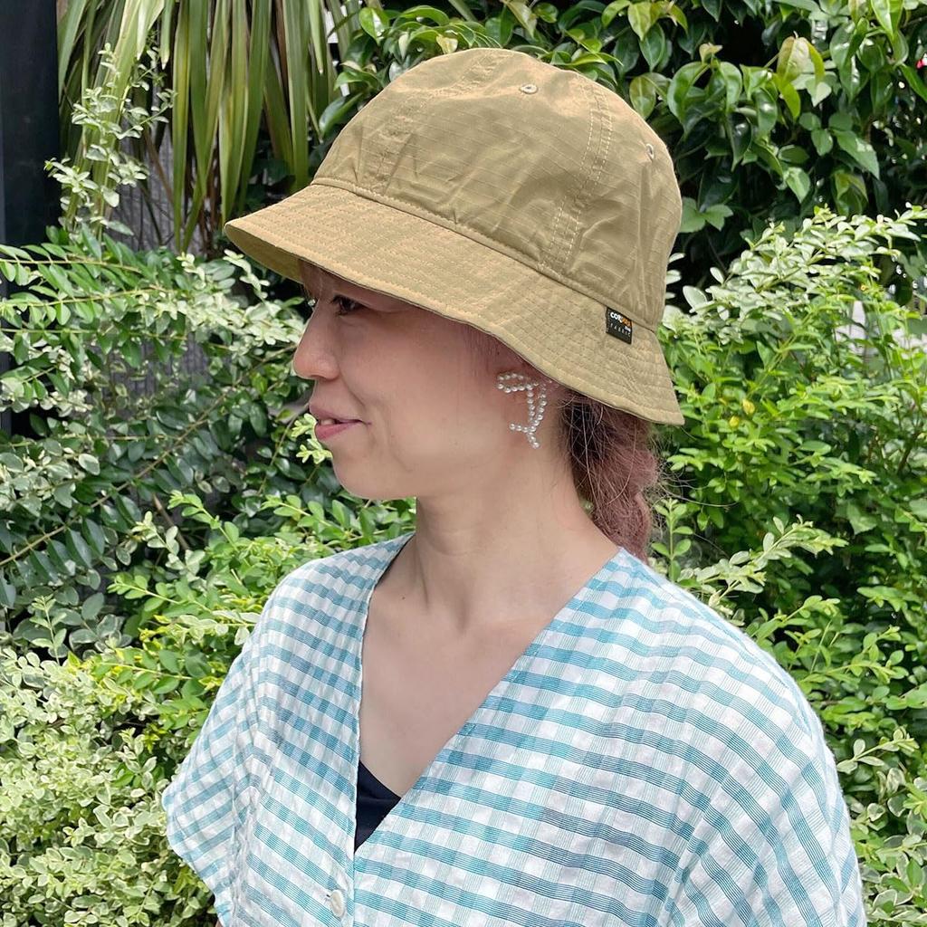Basiquenti Crew Hat Cordura LIP Organic Cotton Antibacterial Deodorant Quick Dry Unisex Beige