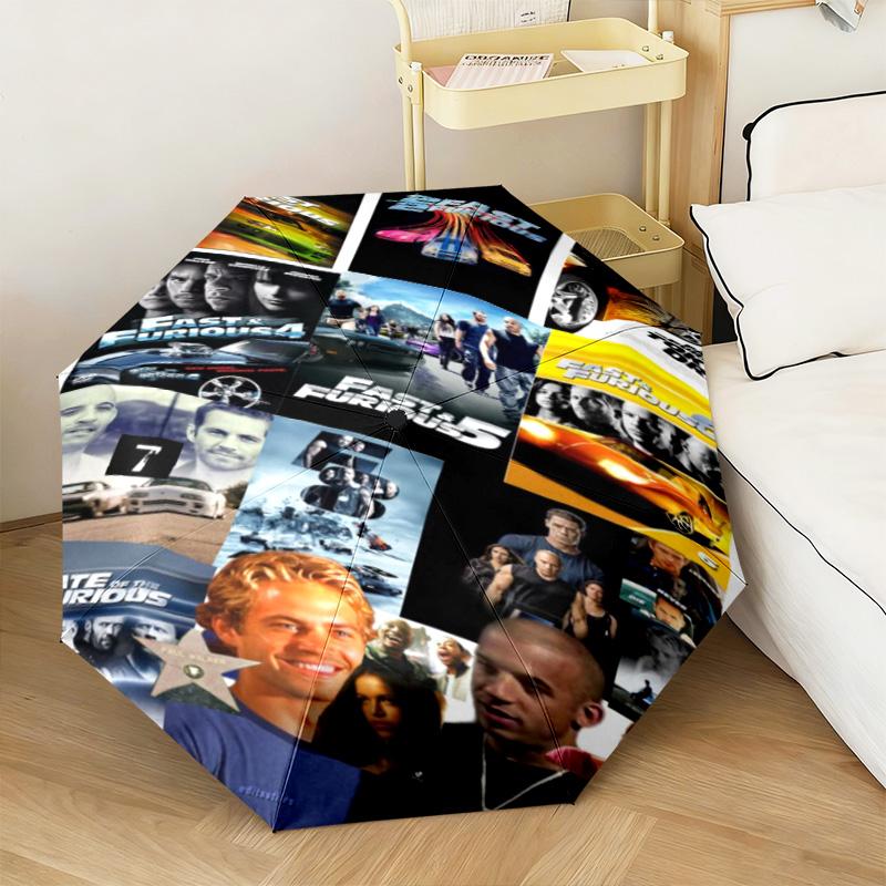 Fast & Furious: Street Racing Automatic Umbrella - Suitable Travel Portable Umbrella Outdoor sun shading umbrella Suitable For All Seasons