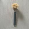 Long Handle Pot Brush Replaceable Brush Head Oan Cleaning Brush Sisal Bristles Brush  Kitchen