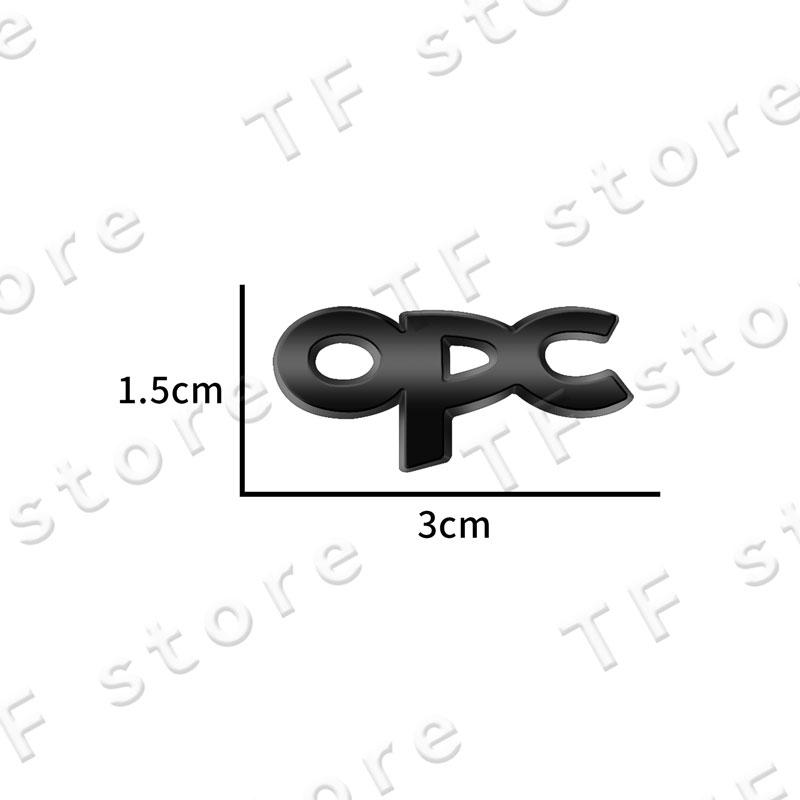 OPC Line Logo Emblem Car Steering Wheel Interior Emblem Sticker For Opel Vauxhall Astra G H J K F Corsa Insignia Mokka