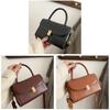 Pu Small Square Shoulder Bag For Women With Lock Closure Perfect For Daily Wear