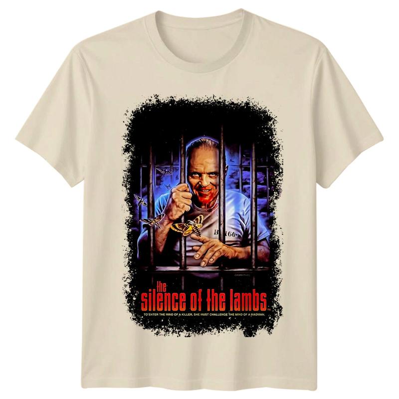 The Silence of the Lambs () Movie Poster Inspired TShirt Retro s Tee