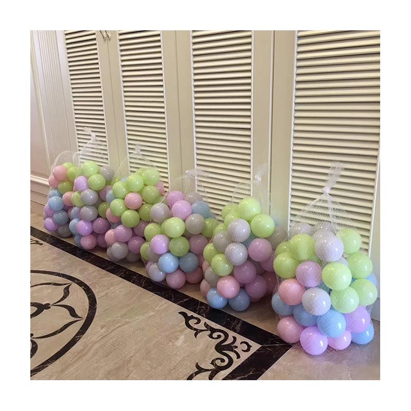 Pearlescent Colored Plastic Ocean Balls for Playgrounds