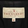 Trussardi Wool Blend Skirt Suit Setup 40 Black Women Used
