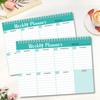 Simple Weekly Planner: Spiral-Bound Sticky Note Pad for Daily Planning