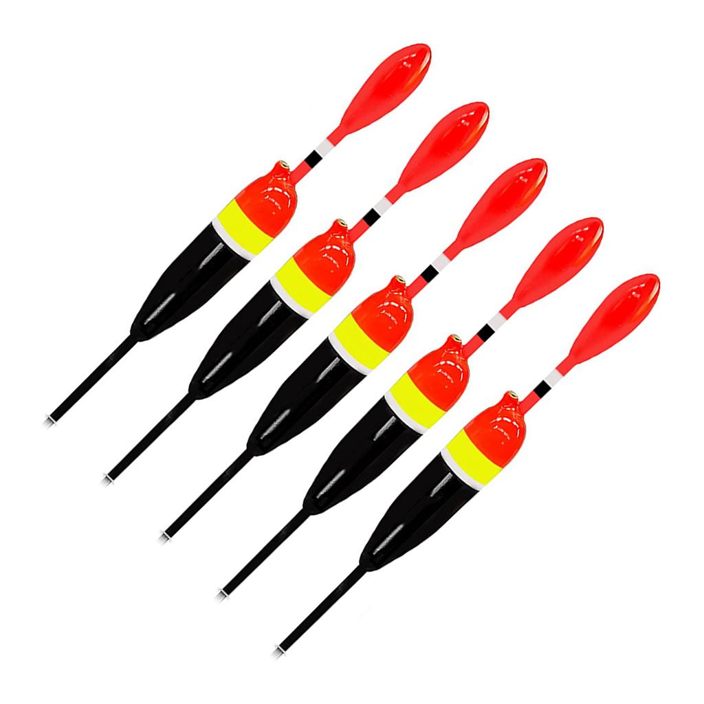 5 stücke Slip Bobbers für Salzwasser Süßwasser Angeln Balsa Posen Angel Posen und Bobbers Crappie Forelle Angeln Bobbers