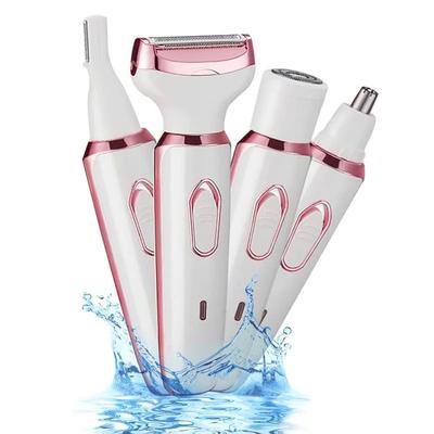 Rasoirs électriques pour femmes, rasoirs pour jambes, aisselles, épilateur pour le nez, le visage, le corps, le bikini, les sourcils, la barbe et la moustache.