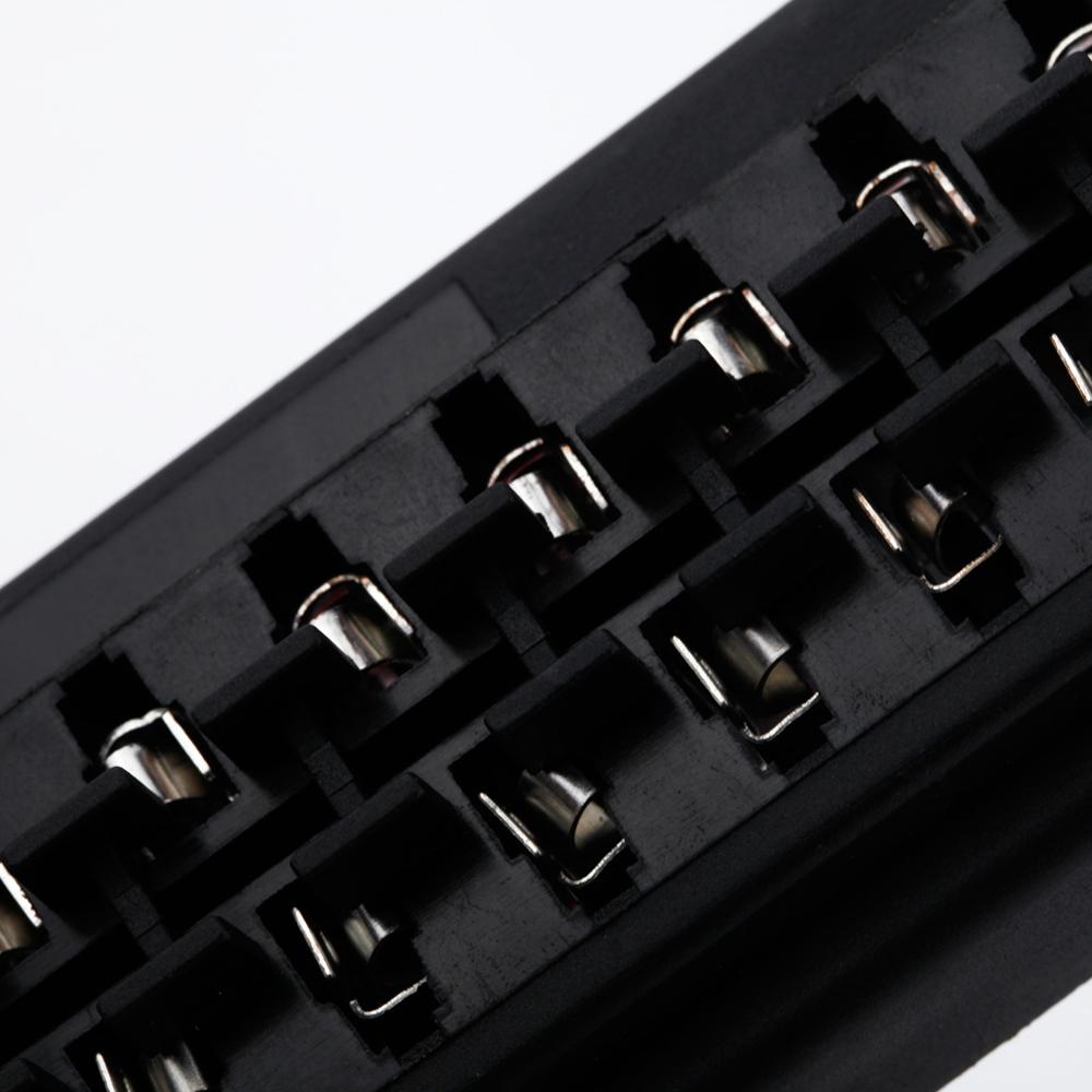 12 Căi DC32V Circuit Remorcă Auto Auto Bloc Suport Siguranțe Lamă ATC ATO 2 intrări 12 ieșiri Cablu