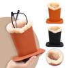 1 STuks Winter Pluche Brillenhouder Brillenstandaard Displaystandaards Glazen Plank Zonnebrilhouder Polyester Stof Brillenstandaard