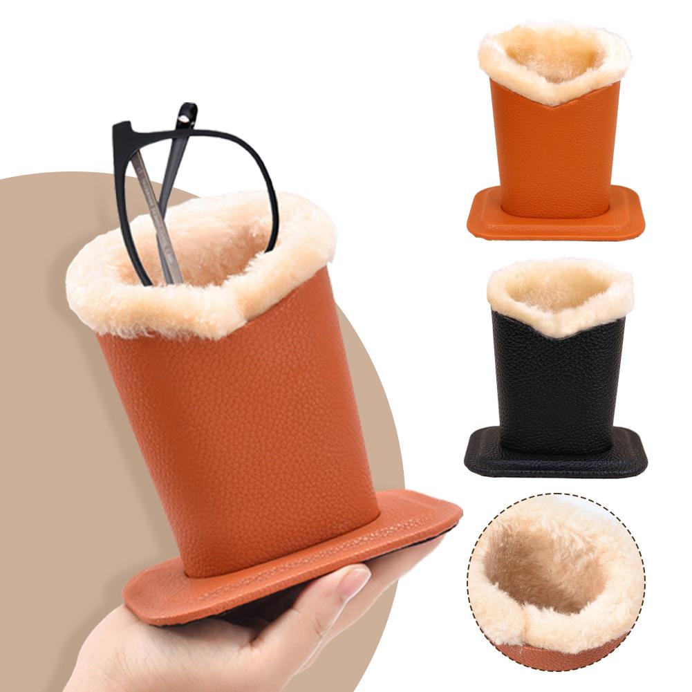 1 STuks Winter Pluche Brillenhouder Brillenstandaard Displaystandaards Glazen Plank Zonnebrilhouder Polyester Stof Brillenstandaard