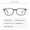 Neutral New Ultra-Light Fashion Myopia Glasses Men And Women Simple And Comfortable Myopia Glasses New Full-Frame Glasses -4.0