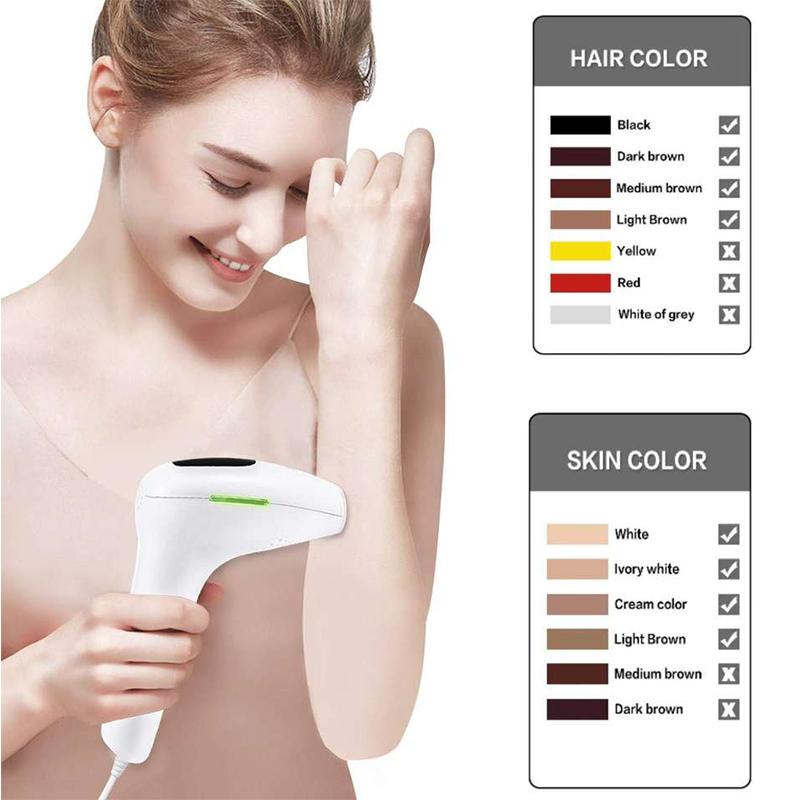 Permanent Home Use Ipl Laser Hair Removal Machine Cooling Portable Handheld Permanent Laser Body Hair Remover