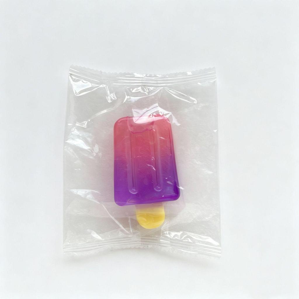 Popsicle-Shaped Stress Relief Toy - Easter Soft Rubber Squeeze Toy