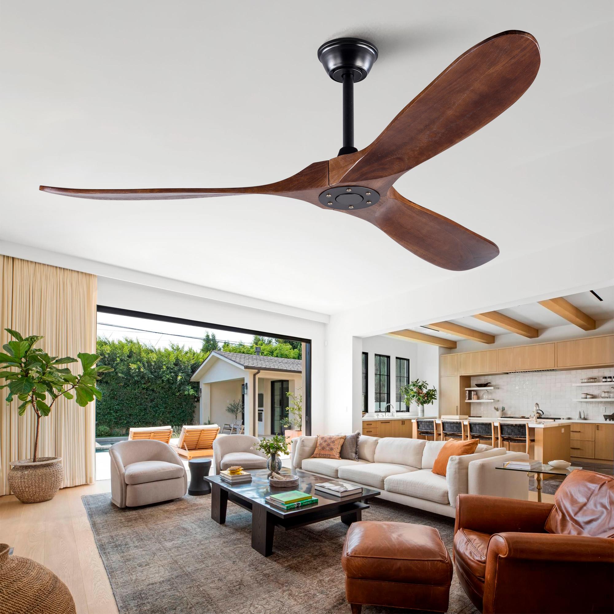 60 collu griestu ventilators bez gaismas