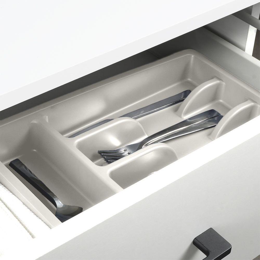 Organizer Drawer Insert Kitchen Container for Cutlery Knives Utensils