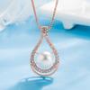 925 Sterling Silver Necklace Pendant Dolphin High Quality Chain For Women Luxury Fashion Wedding Engagement Jewelry Party GiftsGood Product