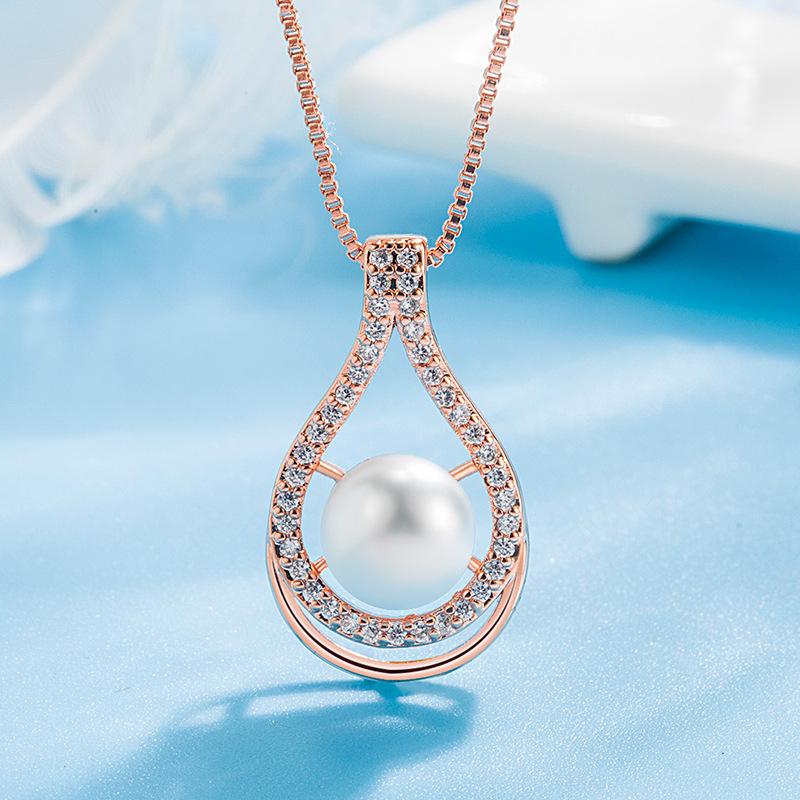 925 Sterling Silver Necklace Pendant Dolphin High Quality Chain For Women Luxury Fashion Wedding Engagement Jewelry Party GiftsGood Product