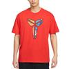 Max90 SS25 Kobe Loose Simple Comfortable Short Sleeve T-Shirt Men Tops Challenge-Red HJ3423600