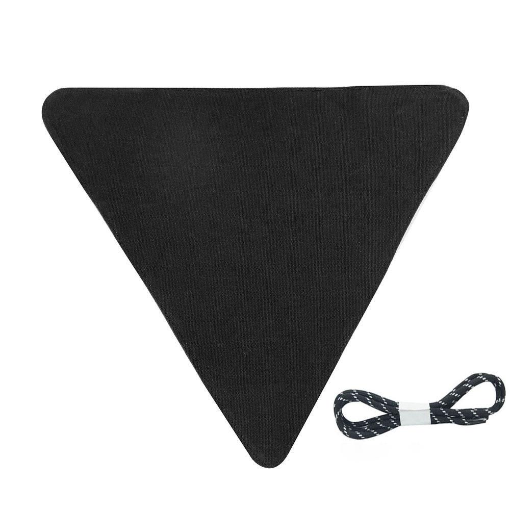 Tripod Stool Cloth Lightweight Picnic Camping Chair Cloth Diy Waterproof Portable Folding Camping Stool Cloth For Outdoor чёрный